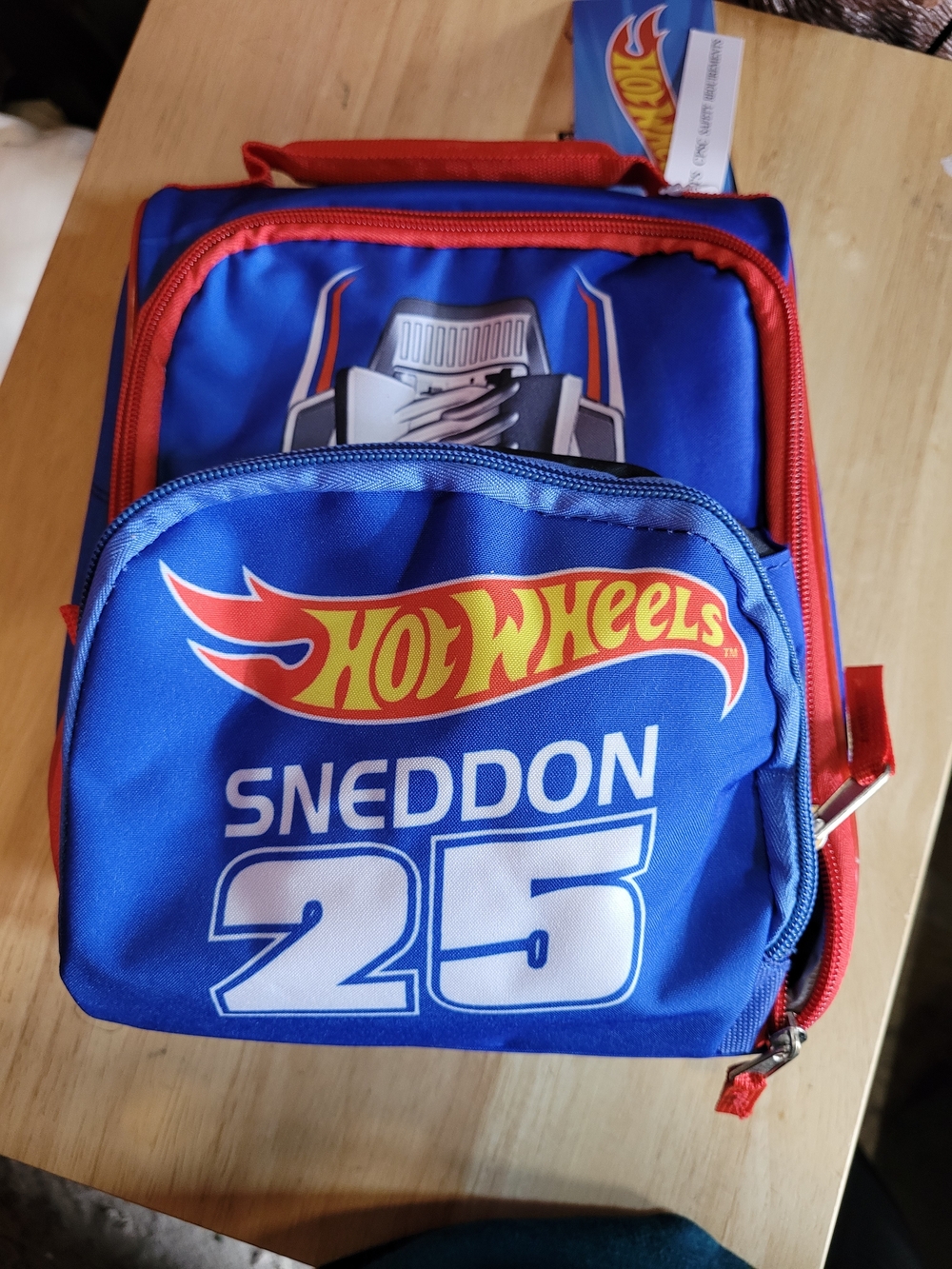 Hot Wheels Kids Insulated Lunch Box